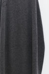 SWAYING 24 Autumn and Winter Wool Velvet Blended Cocoon Long Skirt SW-SW24AW3B13-SHENHUI Dark Gray SW-SW24AW3B11